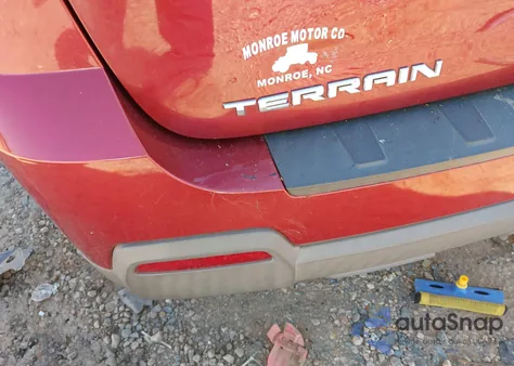 2010 GMC Terrain Sle-1 from USA, damaged, VIN 2CTALBEW4A6350765